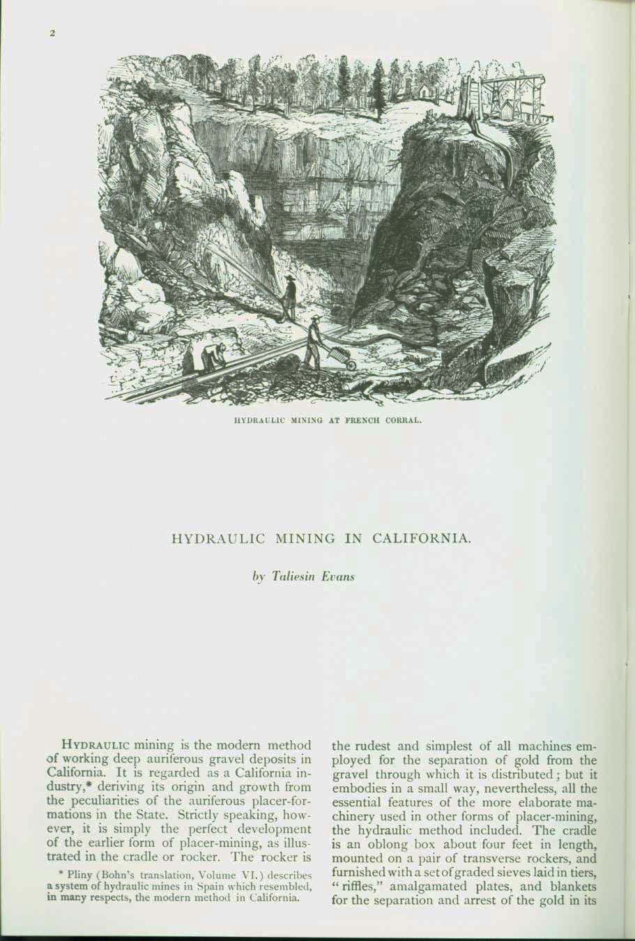 HYDRAULIC GOLD-MINING IN CALIFORNIA, 1883. vist0052b